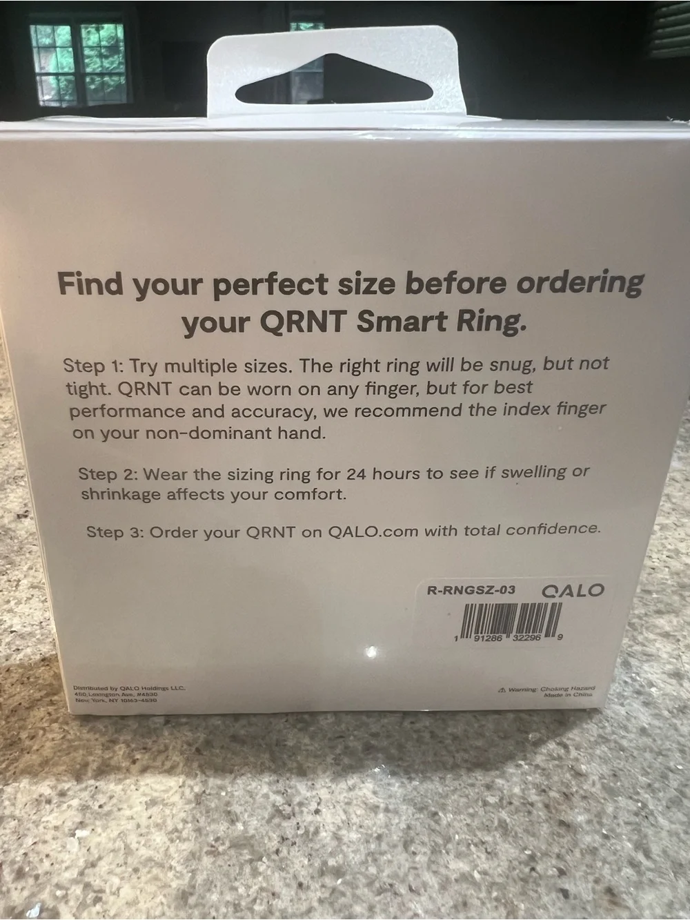 QALO QRNT Women’s Sizing Kit Ring - Gold & Silver - Picture 2 of 2